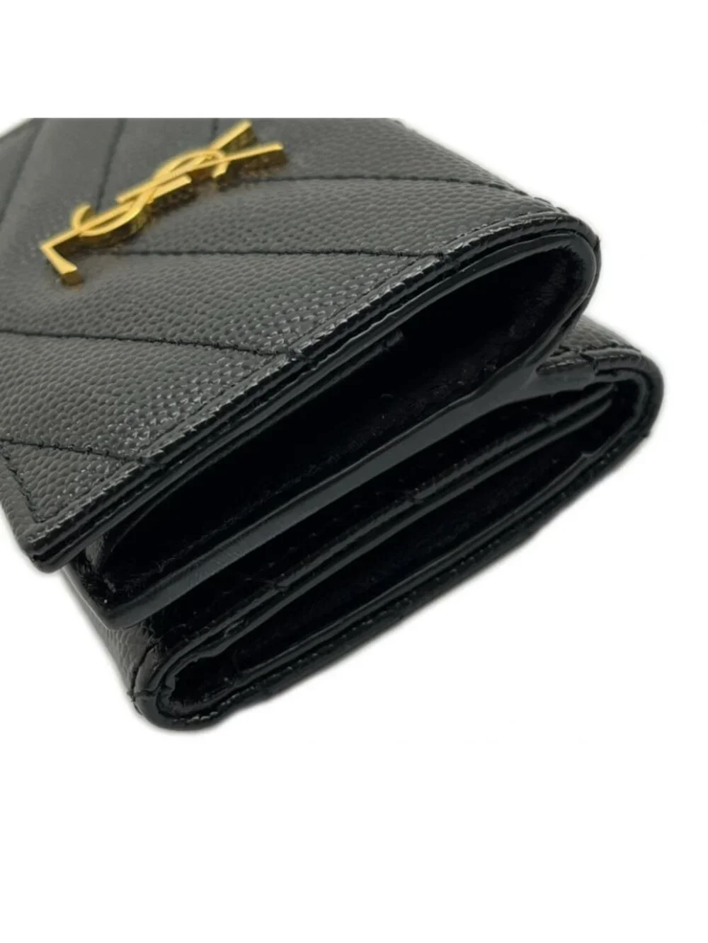 Saint Laurent Yves Wallet Black - Picture 3 of 10